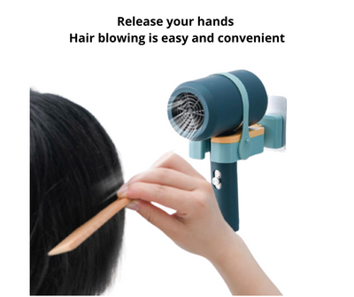 Wall-mounted Hair Dryer Rack