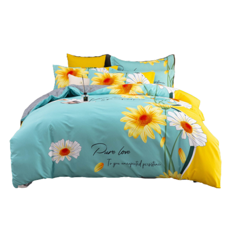 Winter Bed Sheet And Duvet Cover