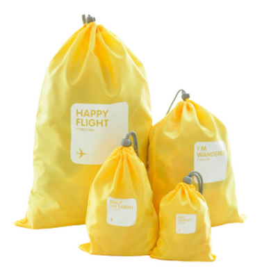 Yellow Waterproof Travel Bags