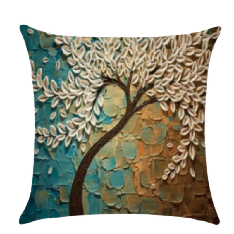 3D Floral Cushion Covers
