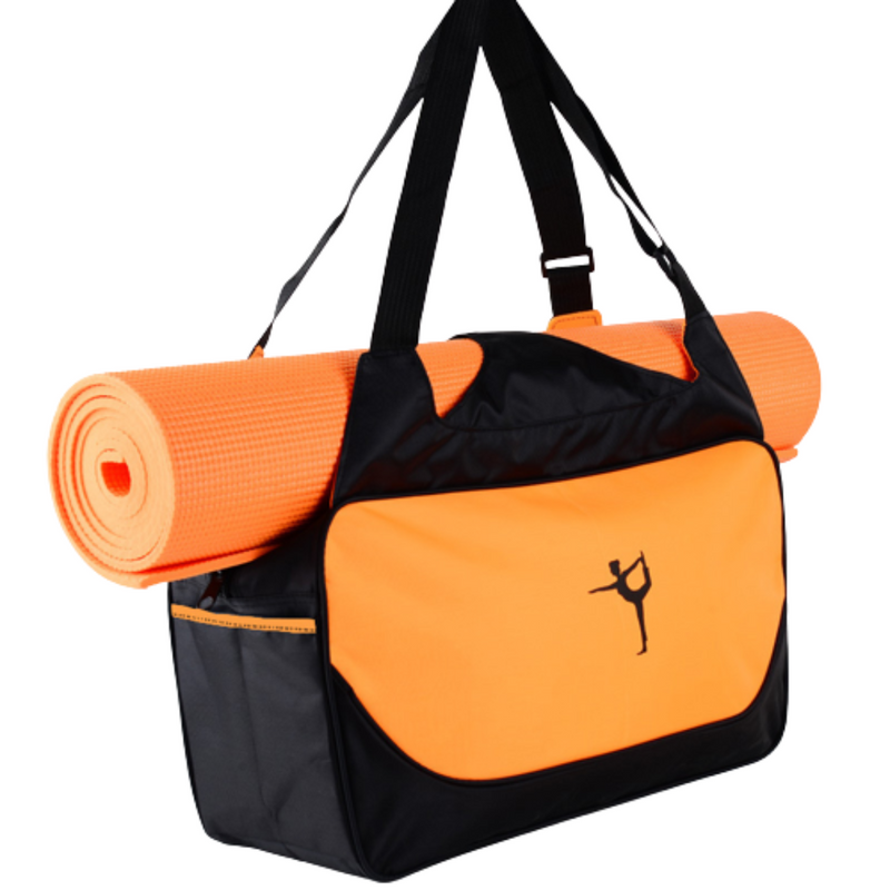 Orange Yoga Bag