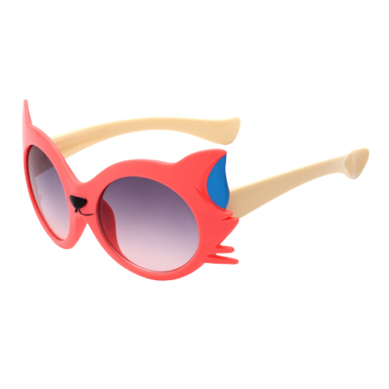 UV Protection Sunglasses with Pink Frame