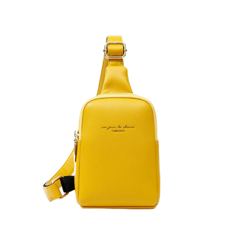 Yellow Cross Bag For Women