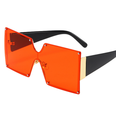 One Piece Square Sunglasses