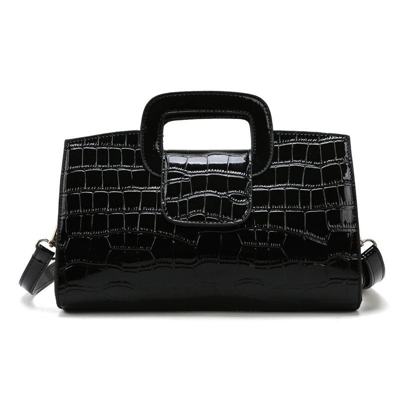 Black Retro Style Handbag