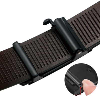 Automatic Buckle Leather Belt